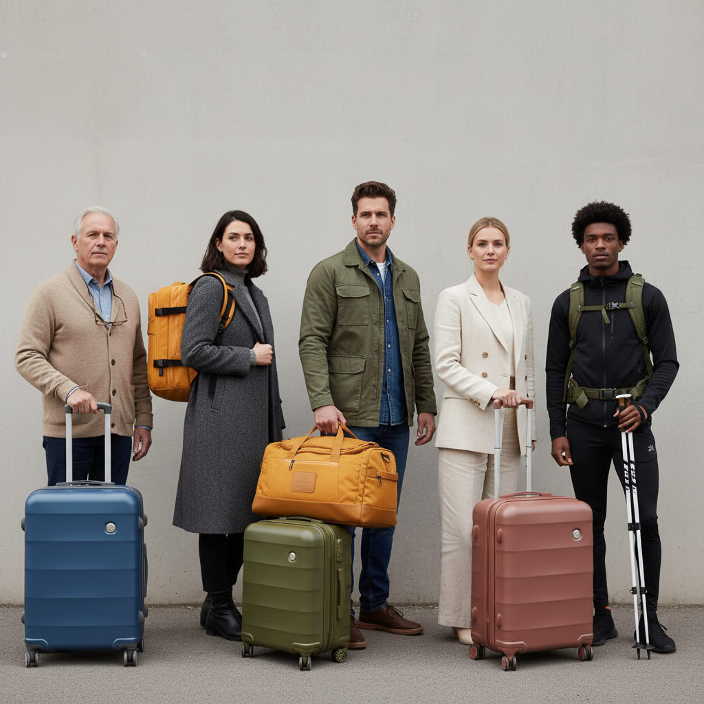 Five archetypes of travellers